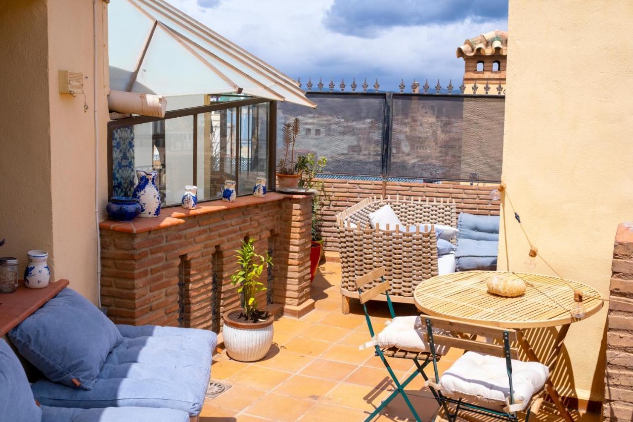 Penthouse Panorama With Large Terraces & 360 Views Apartment Malaga Exterior photo